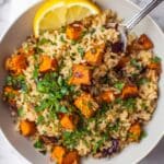 Sweet Potato Rice Pilaf Recipe