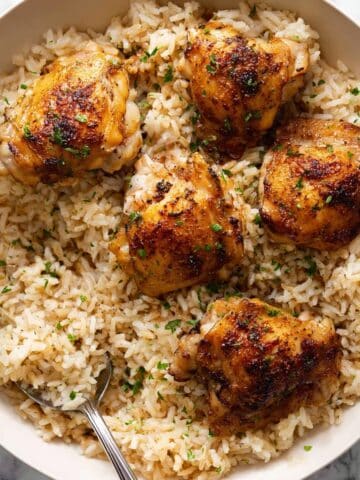 Oven Baked Chicken and Rice Recipe