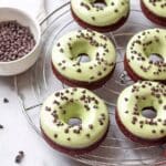 Avocado Chocolate Donuts with Vanilla Avocado Frosting Recipe