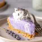 Easy Lavender No-Bake Cheesecake Recipe