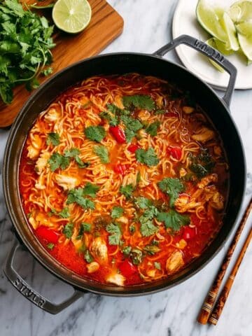 Thai Red Curry Noodle Soup Recipe