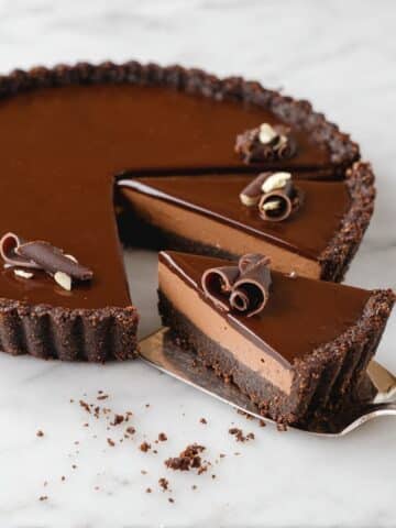 No-Bake Chocolate Tart Recipe