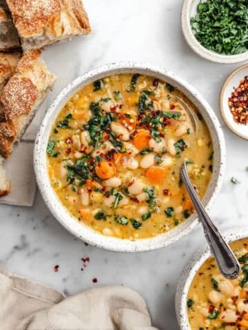 Tuscan White Bean Soup Recipe