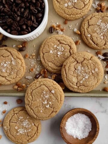 Espresso Brown Butter Toffee Cookies Recipe