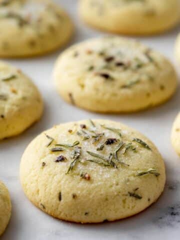 Soft and Tender Lemon Lavender Sugar Cookies Recipe