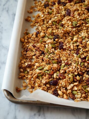 Pistachio Cranberry Granola Recipe