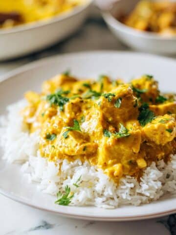 Vegan Butter Tofu with Cashew Cream and Spiced Tomato Sauce Recipe