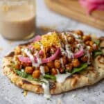 BBQ Ranch Chickpea Pitas Recipe