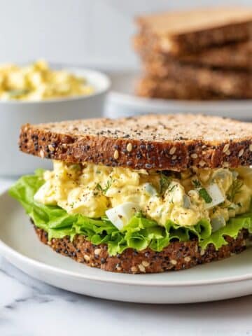Lemon Caper Egg Salad Recipe