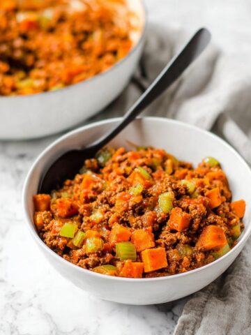 Sweet Potato Sloppy Joe Skillet (Paleo, Whole30) Recipe