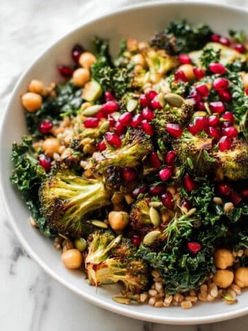 Winter Farro & Kale Salad Recipe