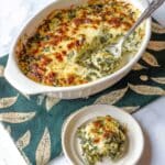 Keto Broccoli and Spinach Casserole Recipe