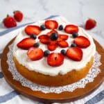 Protein Cake with Coconut Flour and Vanilla Recipe