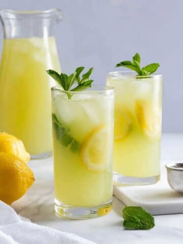 Lemon Mint Juice (Lebanese Lemonana) Recipe