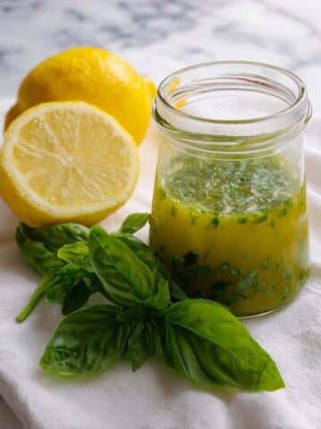 Lemon Basil Vinaigrette Recipe