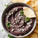 Creamy Black Bean Dip with Cilantro and Lime Recipe