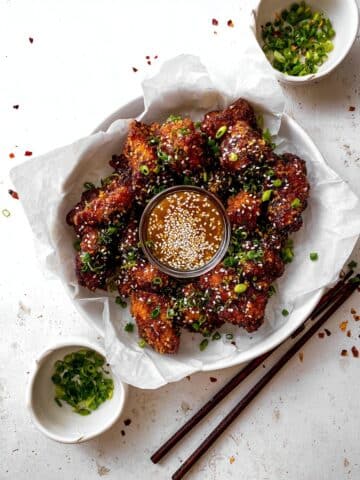 Air Fryer Sesame Cauliflower Wings Recipe
