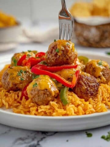 Crockpot Fajita Meatballs Recipe