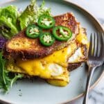 Venezuelan Corn Pancakes (Cachapas) with Mozzarella and Jalapeños Recipe