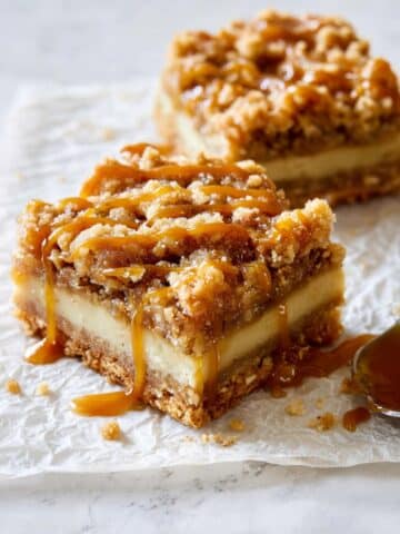 Salted Caramel Apple Pie Bars Recipe