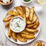 Roasted Greek Potato Wedges (Greek Fries) Recipe