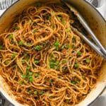 Garlic Scallion Chicken Noodles Recipe