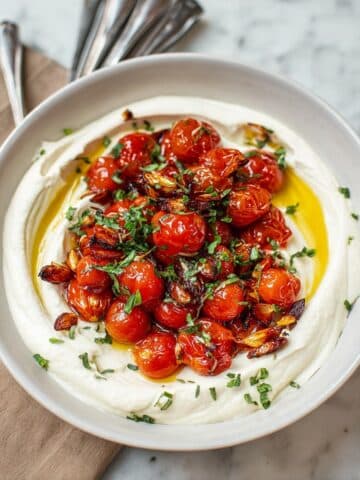 Whipped Feta Dip with Roasted Tomatoes Recipe
