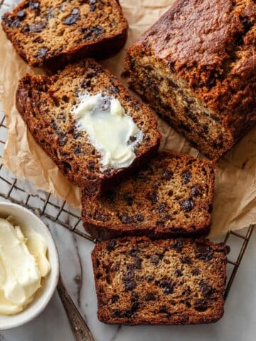 Peanut Butter Chocolate Chip Zucchini Bread Recipe
