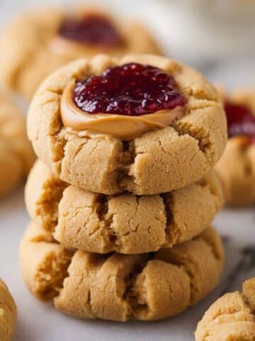 Peanut Butter and Jam Cookies Recipe