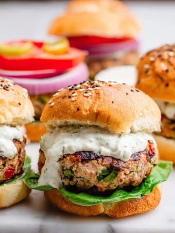 Greek Burgers Recipe