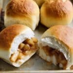 Apple Bulochki (Soft Apple-Filled Sweet Buns) Recipe