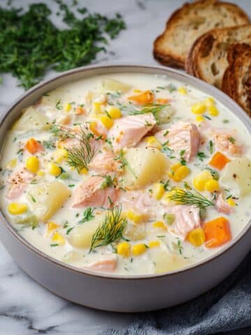 Easy Salmon Chowder Recipe