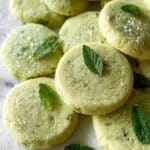 Lemon Basil Butter Cookies Recipe