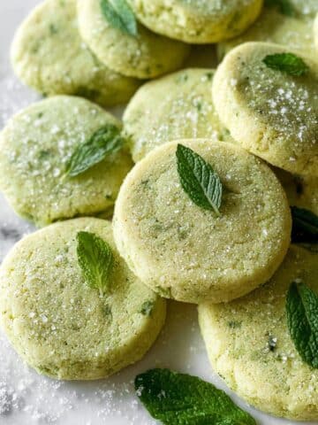 Lemon Basil Butter Cookies Recipe